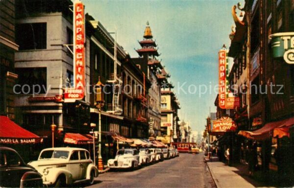 San Francisco California Chinatown