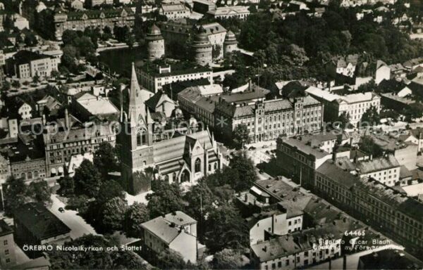 Oerebro Nicolaikyrkan Slottet