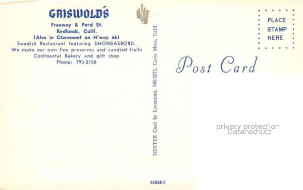 Redlands United States Griswolds Freeway Ford Station – Bild 2