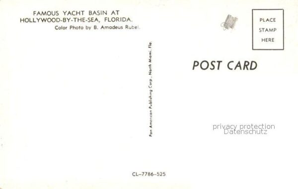 Hollywood Florida Famous Yacht Basin Hollywood by the Sea – Bild 2