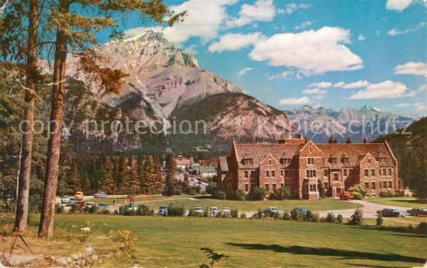 Banff Canada Cascade Rock Gardens National Park