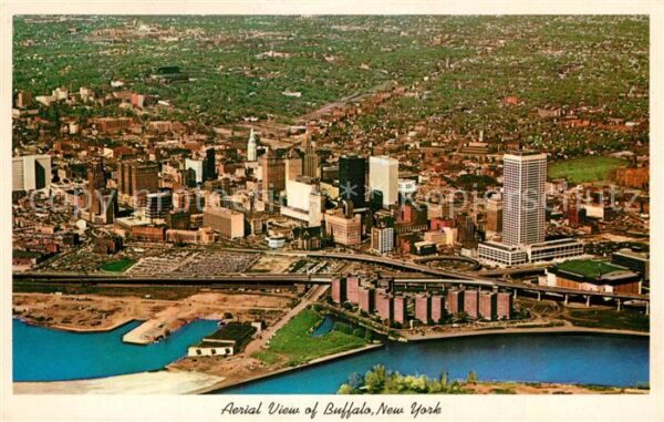 Buffalo New York Fliegeraufnahme