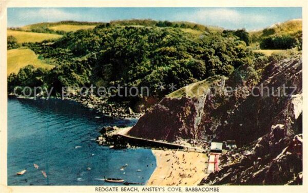 Babbacombe Redgate Beach Ansteys Cove