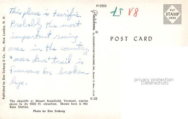 Vermont US-State Mount Mansfield – Bild 2