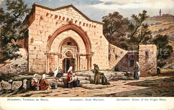 Jerusalem Yerushalayim Tombeau de Marie