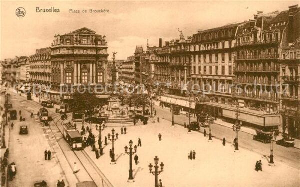 Bruxelles Bruessel Place de Brouckere