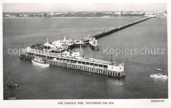 Southend-on-Sea Fliegeraufnahme Pier