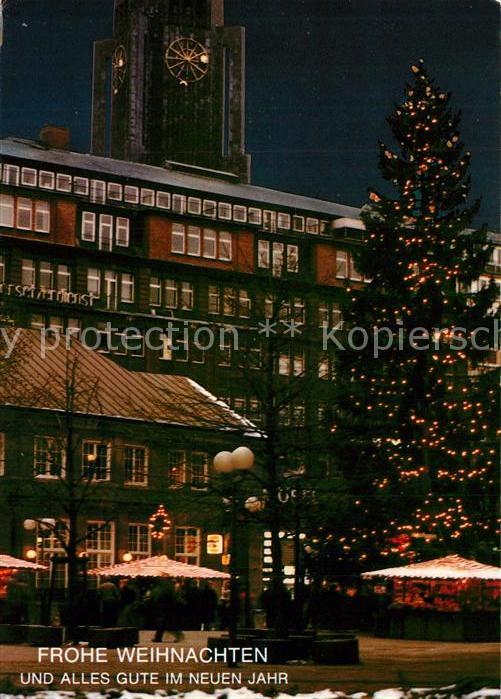 Hamburg Weihnachtsgrußkarte