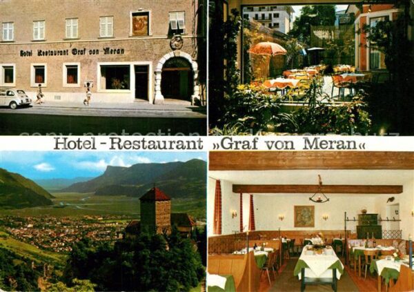 Meran Merano Hotel Restaurant Graf von Meran