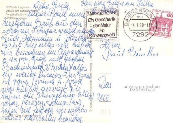 Baiersbronn Schwarzwald Haus am Kurgarten Schwimmbad – Bild 2