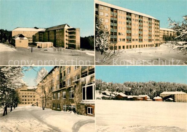 Andreasberg Harz St Sanatorium Winteraufnahme