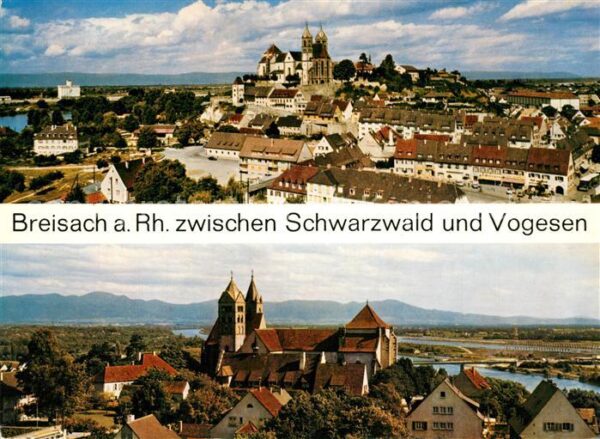 Breisach Rhein Dom Panorama