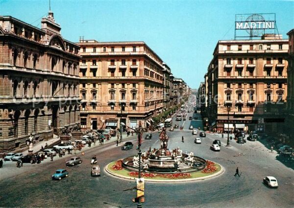Napoli Neapel Piazza della Borsa
