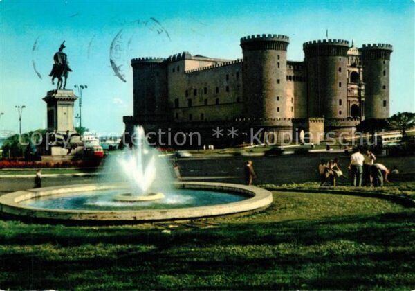Napoli Neapel Piazza Municipio Mascho Angiono