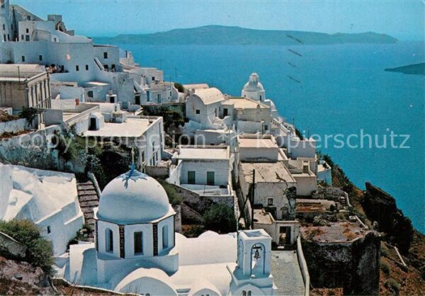 Santorin Thira Thera Kato Phira Panorama