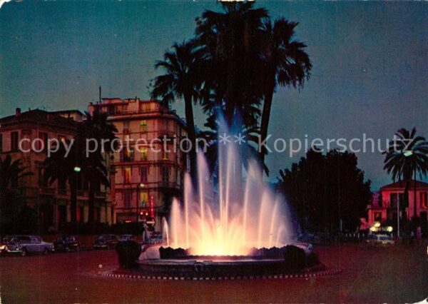 Sanremo La fontana luminosa
