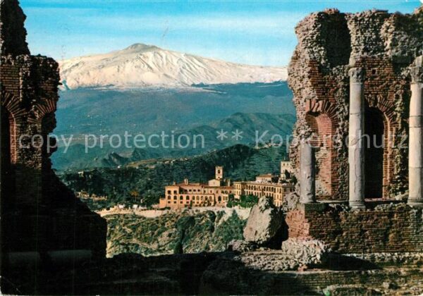 Taormina Sizilien Griechisches Theater San Domenico