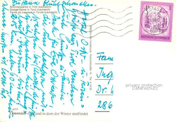 Leutasch Schlittenpartie Winter – Bild 2