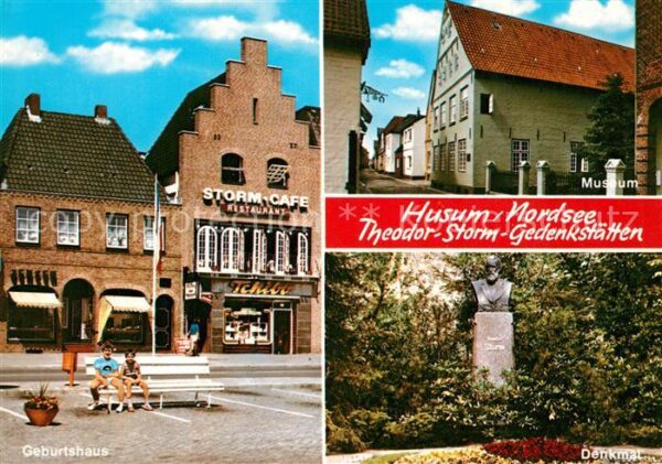 Husum Nordfriesland Theodor Storm Museum Geburtshaus Denkma