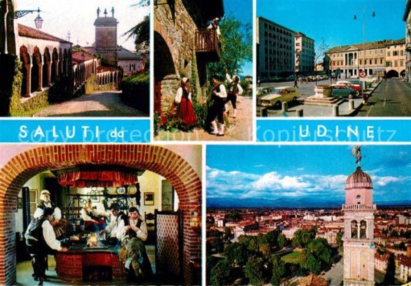 Udine Kirche Trachten Marktplatz