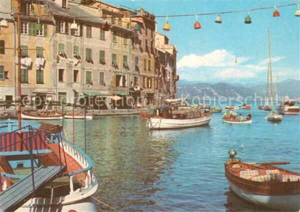 Portofino Liguria Bootsanlegestelle