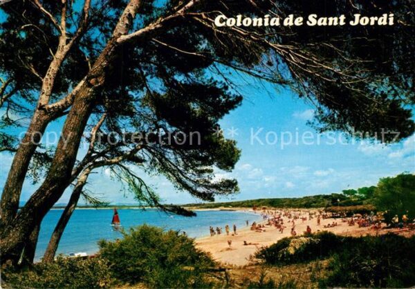 Colonia de Sant Jordi Strand