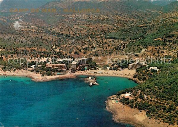 Camp de Mar Fliegeraufnahme