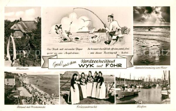 Wyk Foehr Museum Abendstimmung am Meer Strand Pro