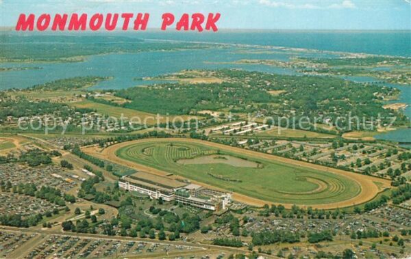 Oceanport Monmouth Park aerial view