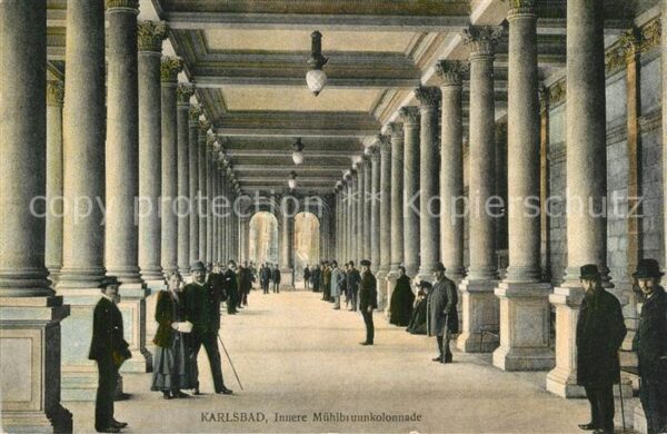 Karlsbad Eger Innere Mühlbrunnkolonnade