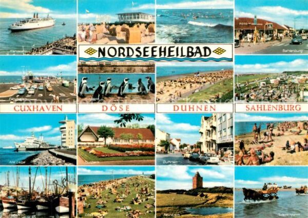Cuxhaven Nordseebad und Umgebung mit Döse Duhnen und Sahlen