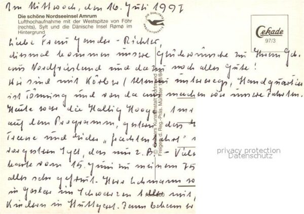 Amrum Nordseeinsel Fliegeraufnahme – Bild 2