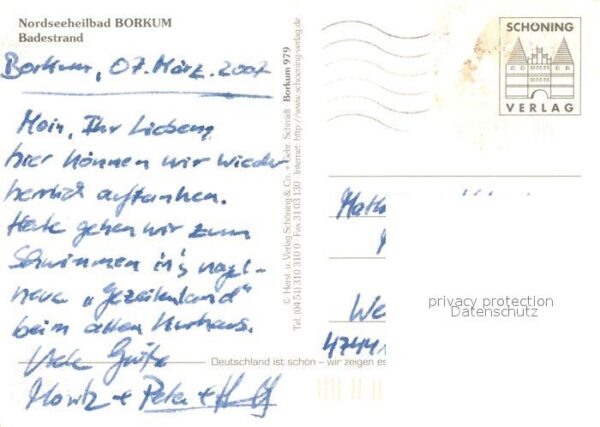 Borkum Badestrand Badewagen Hotels – Bild 2