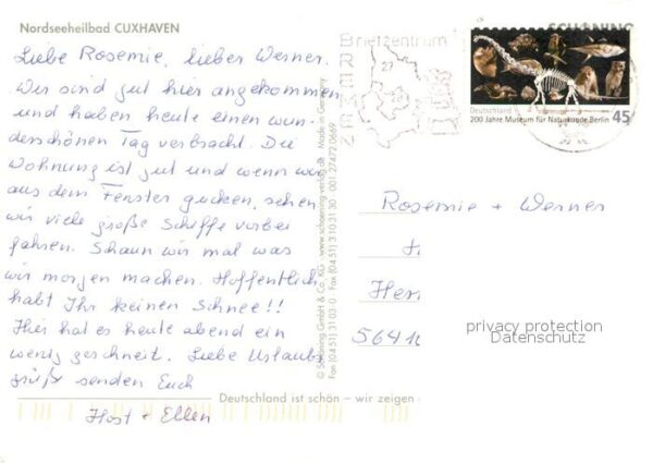 Cuxhaven Nordseebad Aussenhafen Alte Liebe Hafen Kugelbake – Bild 2