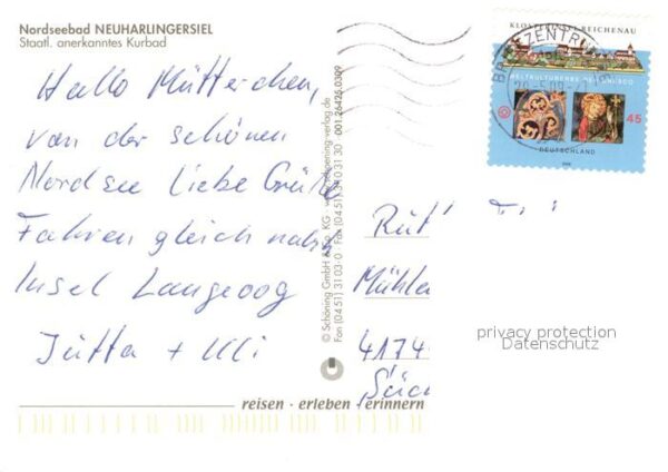 Neuharlingersiel Hafen Fischkutter Strandleben Windmühle – Bild 2