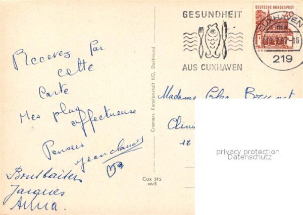 Cuxhaven Nordseebad Alte Liebe MS Hanseatic Fischkutter Str – Bild 2