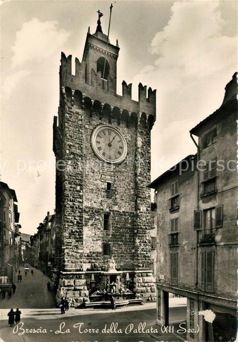 Brescia La Torre della Pallata XII secolo