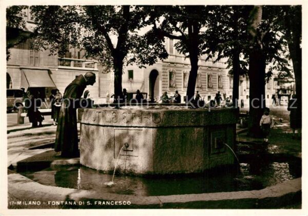 Milano Fontana di San Francesco