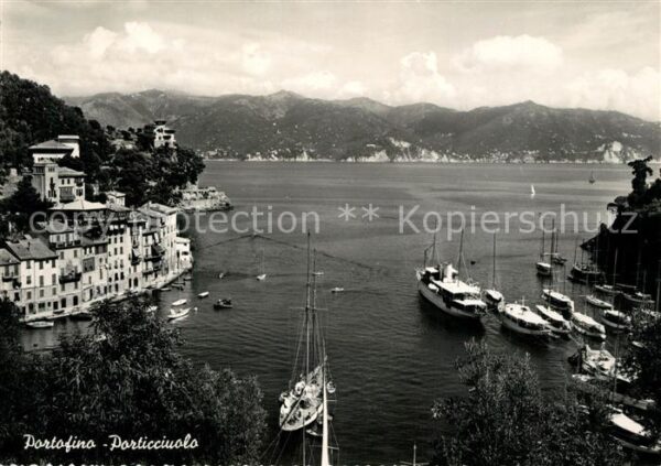Portofino Liguria Porticciuolo Kleiner Hafen