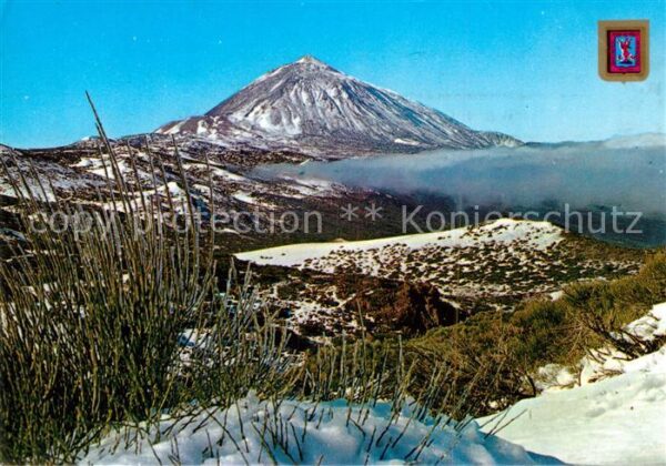 Tenerife Landschaftspanorama mit Vulkan Teide