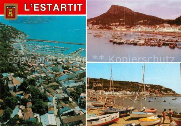 L Estartit Diversos aspectos Hafen Strand