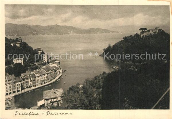 Portofino Liguria Panorama
