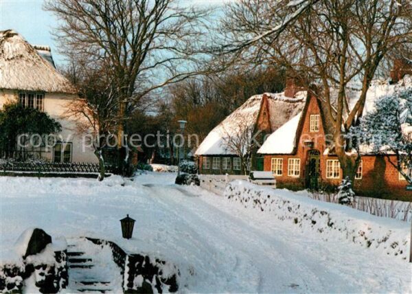 Keitum Sylt im Winter