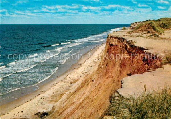 Insel Sylt Leichte Brise am roten Kliff