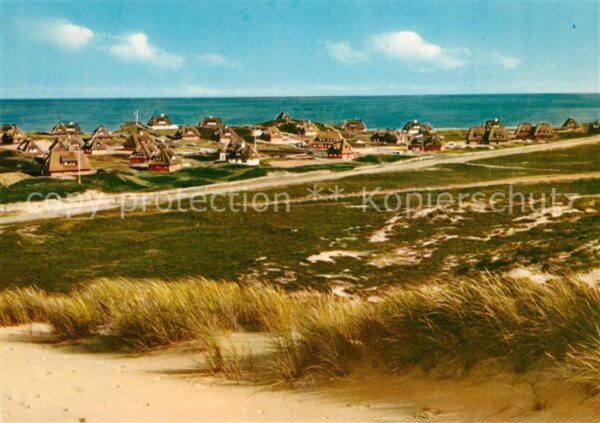Insel Sylt Wohngebiet Sonnenland Dünen