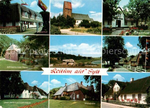 Keitum Sylt Stutenhof Friesenhaus Uwe Jens Lornsen