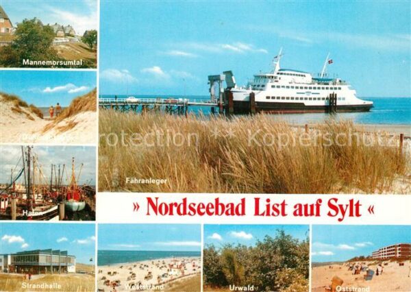 List Sylt Mannemorsumtal Dünenlandschaft Fischerk
