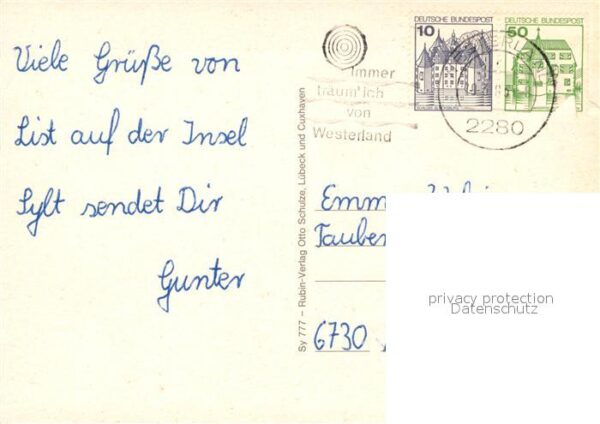 List Sylt Mannemorsumtal Dünenlandschaft Fischerk – Bild 2