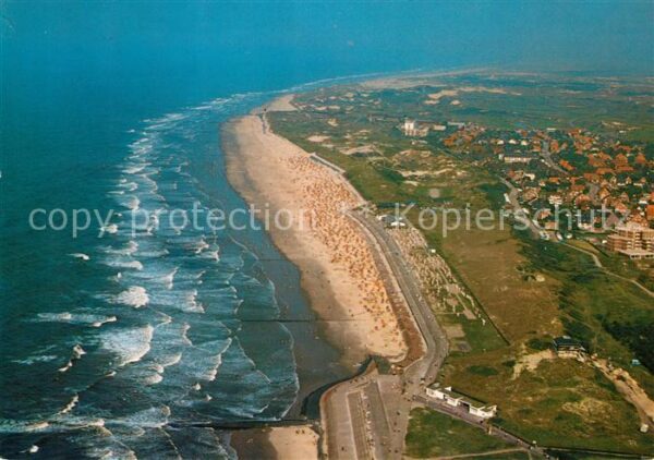 Norderney Nordseebad Nordstrand Wetterwarte Fliegeraufnahme