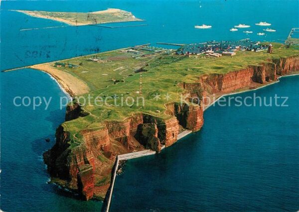 Helgoland Fliegeraufnahme